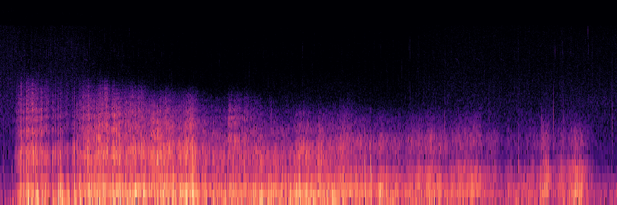 Spectrogram: Distant Thunder